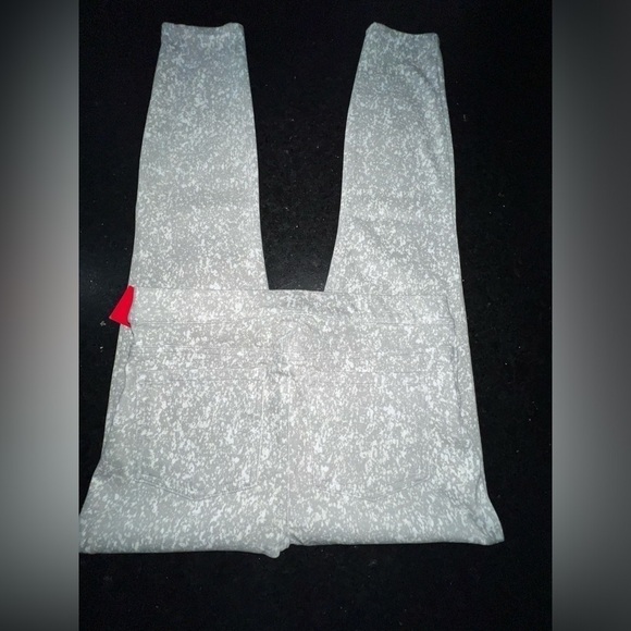NWT SPANX SLIMMING Ankle Jeanish Leggings in Speckled Grey SZ M - Picture 5 of 11